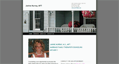Desktop Screenshot of janinemurraymft.com